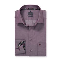 Olymp Modern Fit: Business Shirt - violet (98)