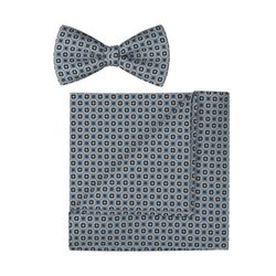 Olymp Fliege und Einstecktuch Set - blau (13)