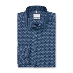 Olymp Body Fit: Businesshemd - blau (18)