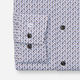 Olymp Modern Fit: Business Shirt - blue/brown/white (00)