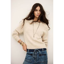 Ba&sh Pullover - Liara   - beige (BEIGECHINE)