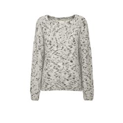BSB Jumper with V-neck - beige/gray (GREY MELANGE)