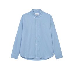 Les Deux Regular fit casual shirt with button-down collar - blue (203)