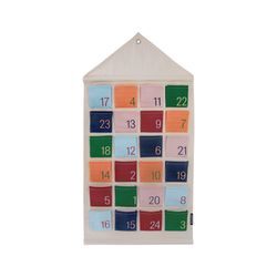 Remember Advent calendar house - green/orange (00)