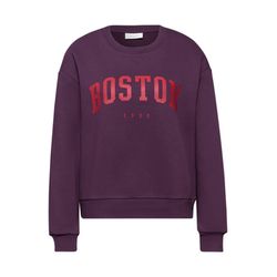 Street One Studio Loose Fit Sweatshirt - violet (27212)