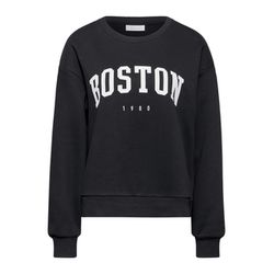 Street One Studio Loose Fit Sweatshirt - schwarz (20001)