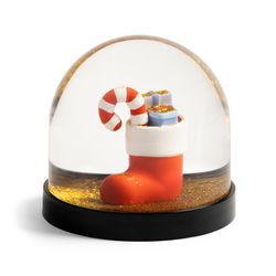 &Klevering Boule de Noël - rouge/gold (00)