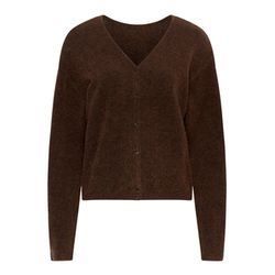 MSCH COPENHAGEN Cardigan - Mschmilania Hope  - brown (Slate Black Mel)