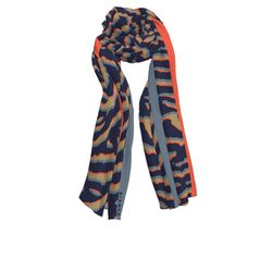 Bianca Trendy scarf - Toro - blue/orange (499)