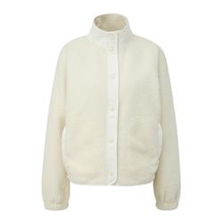 Q/S designed by Soft teddy fleece jacket   - white (0200)