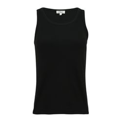 s.Oliver Red Label Slim-fit top with ribbed structure - black (9999)