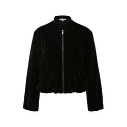 s.Oliver Red Label Samtjacke mit Bomberkragen  - schwarz (9999)