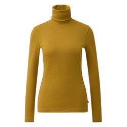 Q/S designed by Cotton turtleneck T-shirt   - yellow (8504)