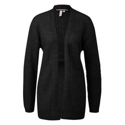 Q/S designed by Loose knit jacket   - black (9999)