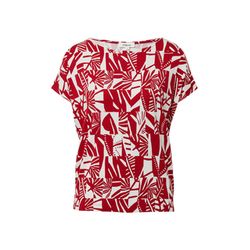 s.Oliver Red Label Stretchy T-shirt in a relaxed fit - red (35A1)