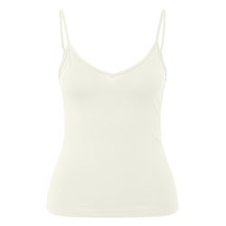 Q/S designed by Spaghetti strap top  - white (0200)