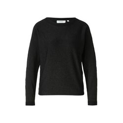 comma Fine knit jumper with glitter yarn  relaxed fit  - black (9999)