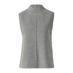 s.Oliver Red Label Sleeveless sweatshirt with ribbed stand-up collar - gray (97W1)