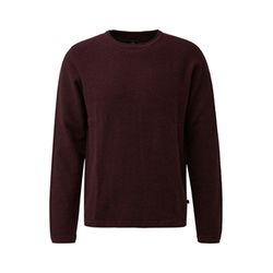Q/S designed by Cashmere-Baumwollmix Pullover aus Melangegarn - rot (49W0)
