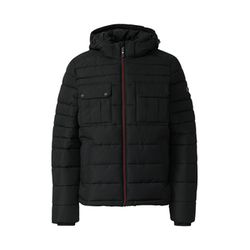s.Oliver Red Label Sportive Puffer-Jacke mit abnehmbarer Kapuze - schwarz (9999)