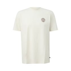 Q/S designed by T-Shirt mit Druck - weiß (0300)