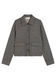 Marc O'Polo Tweed-Jerseyjacke regular aus Organic Cotton-Mix - grau (K77)