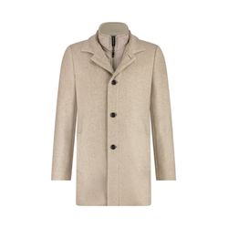 State of Art Mantel mit herausnehmbarem Reißverschluss-Einsatz - braun (8600)