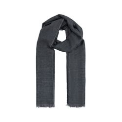 State of Art Schal mit Fransen - blau (5691)