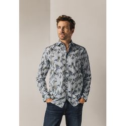 State of Art Shirt with print - blue/green (5411)