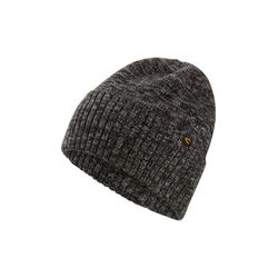 Camel active Beanie aus reiner Baumwolle - grau (88)