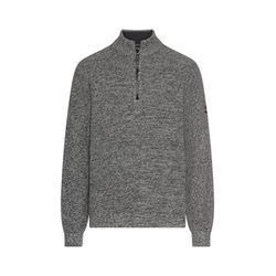 Camel active Knitted sweater with mottled structure - gray (88)