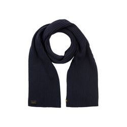 Camel active Cotton blend scarf - blue (48)