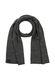 Camel active Mottled knitted scarf - gray/black (88)