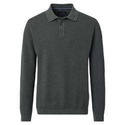 Casamoda Polo-Shirt Langarm - grün (339)