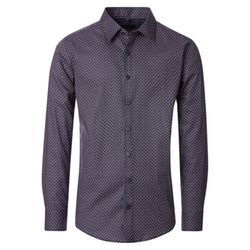 Casamoda Casual Fit: Freizeithemd - blau (100)