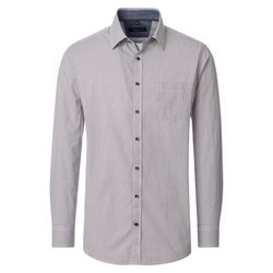 Casamoda Casual Fit: Freizeithemd - silver (700)