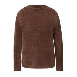 Street One Feather yarn sweater - brown (16872)