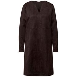 Street One Velvet dress  - brown (16866)
