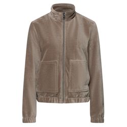 Street One Corduroy jacket with zip - brown (16911)
