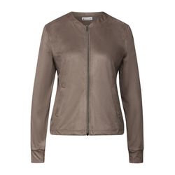 Street One Veste en velours avec poches - brun (16911)