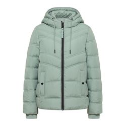 Cecil Steppjacke mit Kapuze - grün (16711)
