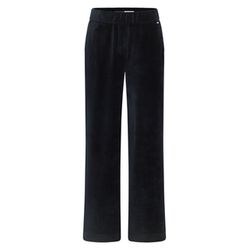 Cecil Wide-leg corduroy trousers - blue (16853)
