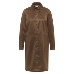 Cecil velvet dress - brown (17113)