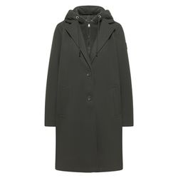 Cecil Mantel mit Teddy Inlay - grün (16713)