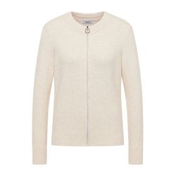 Cecil Cosy cardigan with zip - beige (16835)