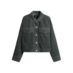 Opus Veste courte en velours côtelé doux - Honnja - vert (30040)