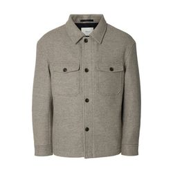 Selected Wollblend Jacke - Slhmitch - braun (190778)