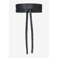 More & More Ledergürtel - blau (0375)