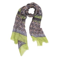 Betty Barclay Basic scarf - gray/green (9851)