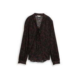 Tom Tailor Blouse with bow collar - brown (39039)